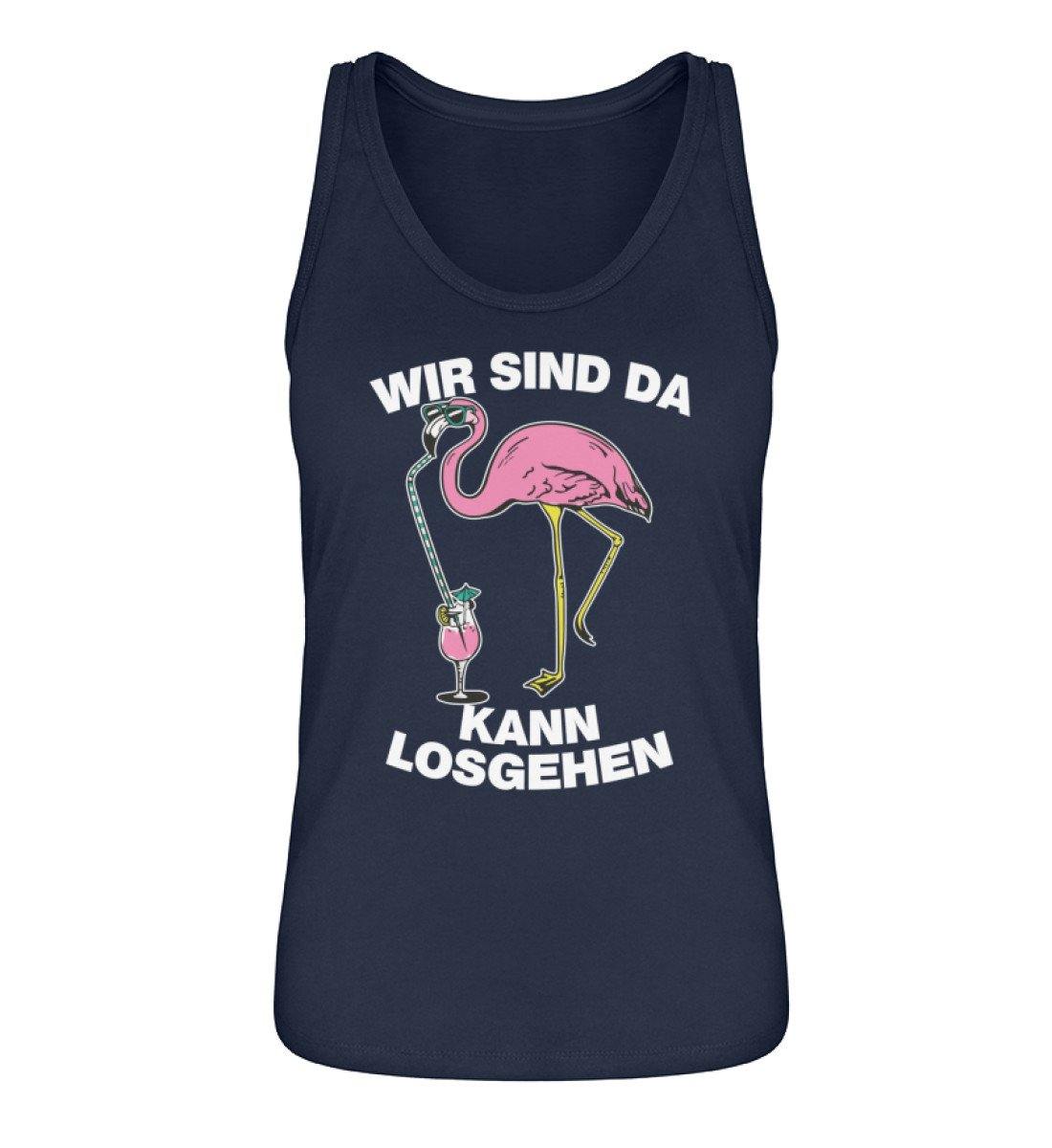 Wir sind da, kann losgehen - Flamingo - Damen Premium Organic Tanktop ST/ST