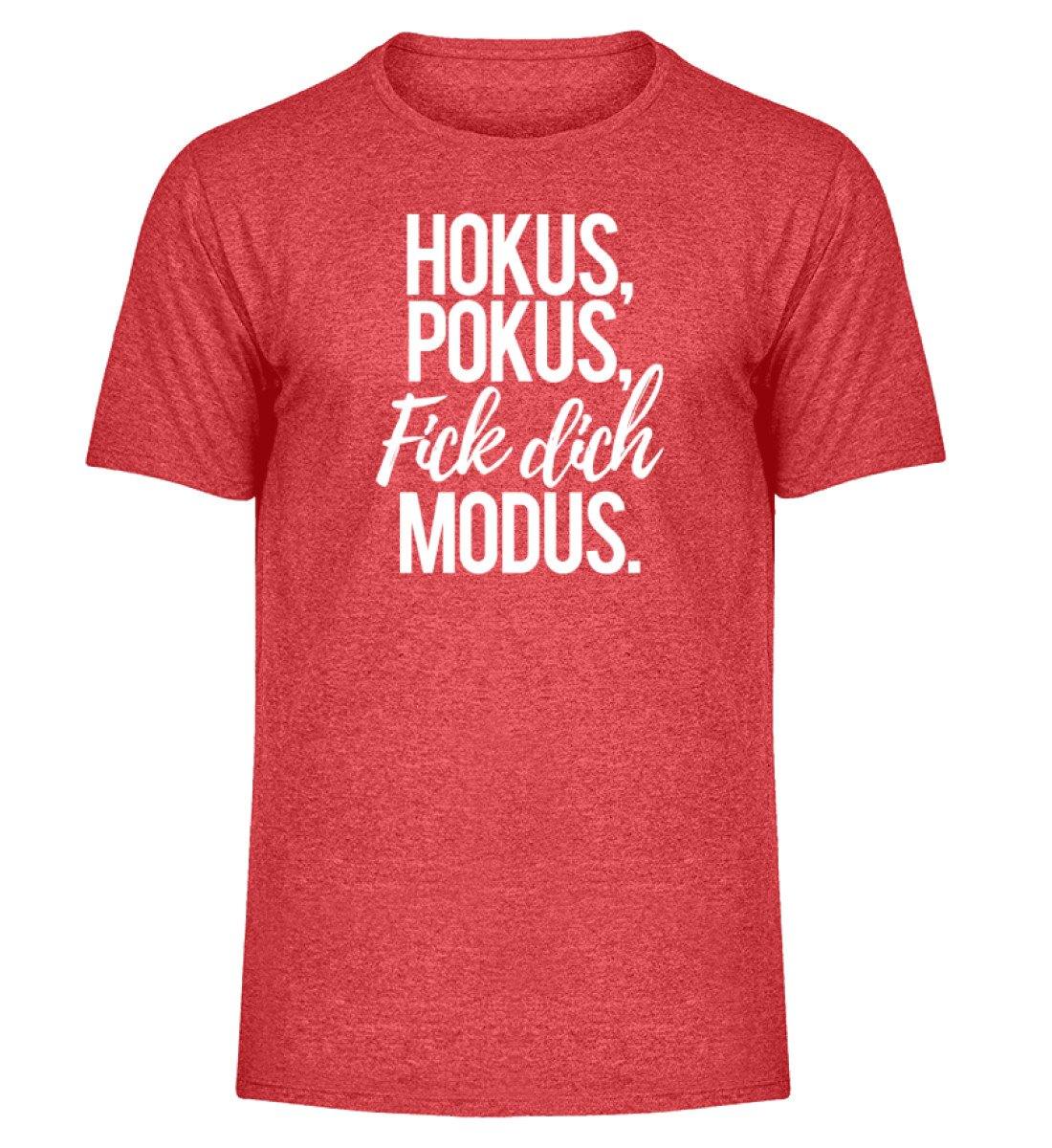 Fick dich Modus - Words on Shirts - PR - Herren Melange Shirt