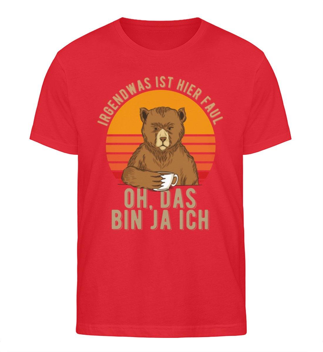 Irgendwas ist hier faul. Das bin ja ich. - Herren Organic Shirt