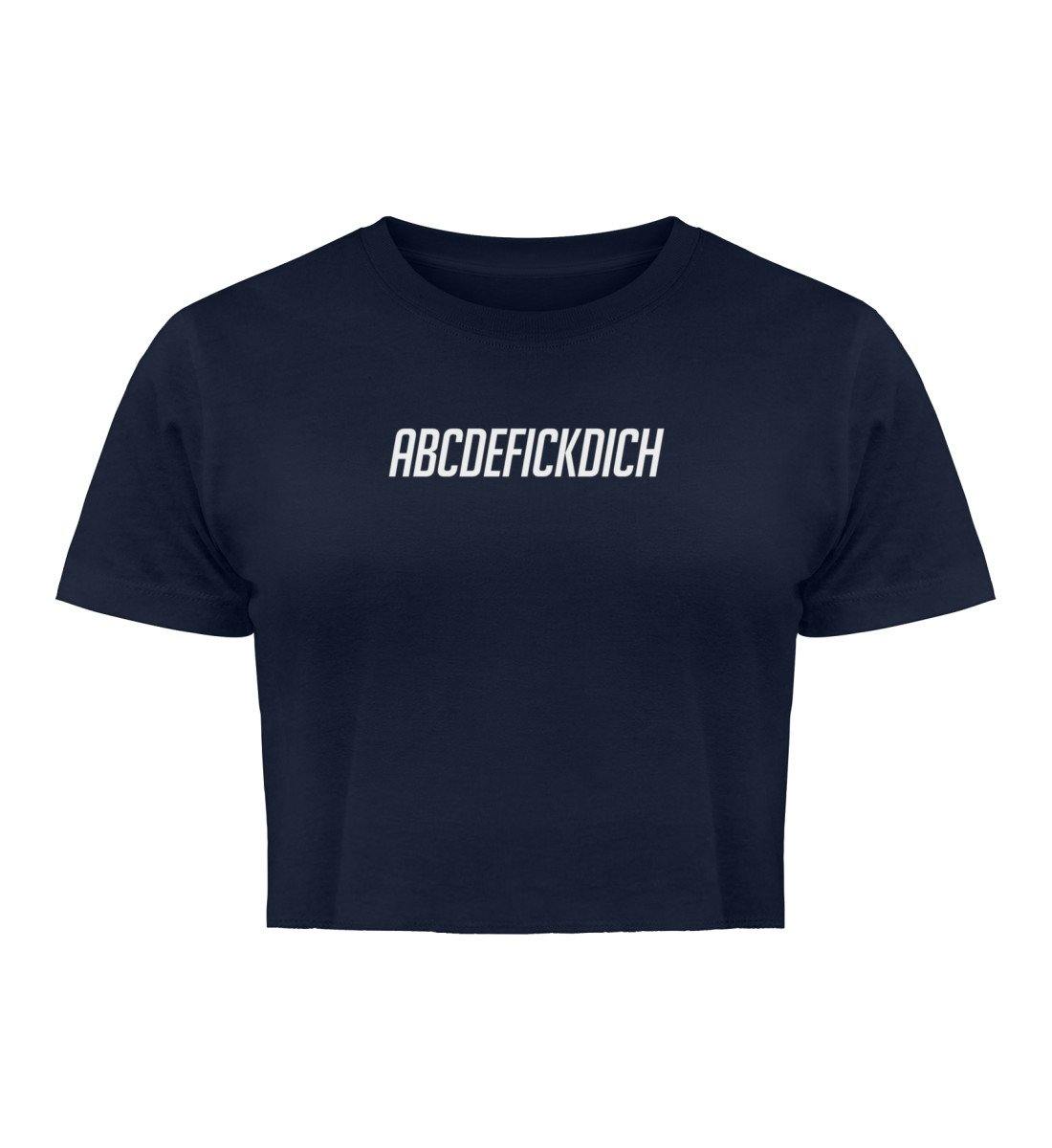 ABCDEFICKDICH - Crop - Damen Organic Crop Top