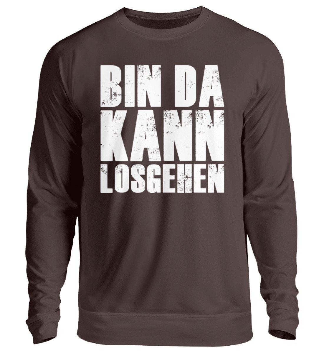 Bin da kann los gehen - Unisex Pullover