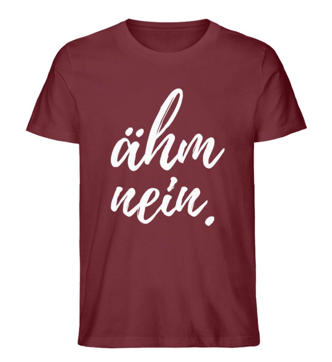 ähm nein. Words on Shirts - Herren Premium Organic Shirt