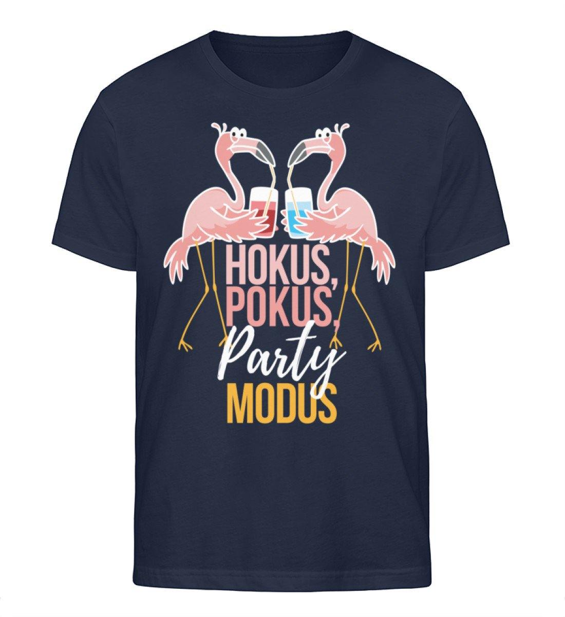 Flamingo - Hokus, Pokus, Party Modus - Herren Organic Shirt