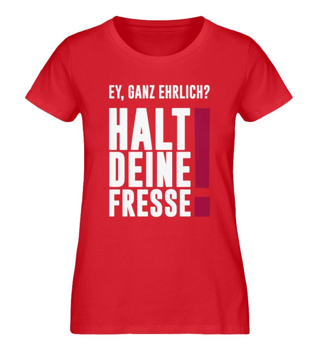 Ey ganz ehrlich? Halt die Fresse! 2020 - Damen Premium Organic Shirt