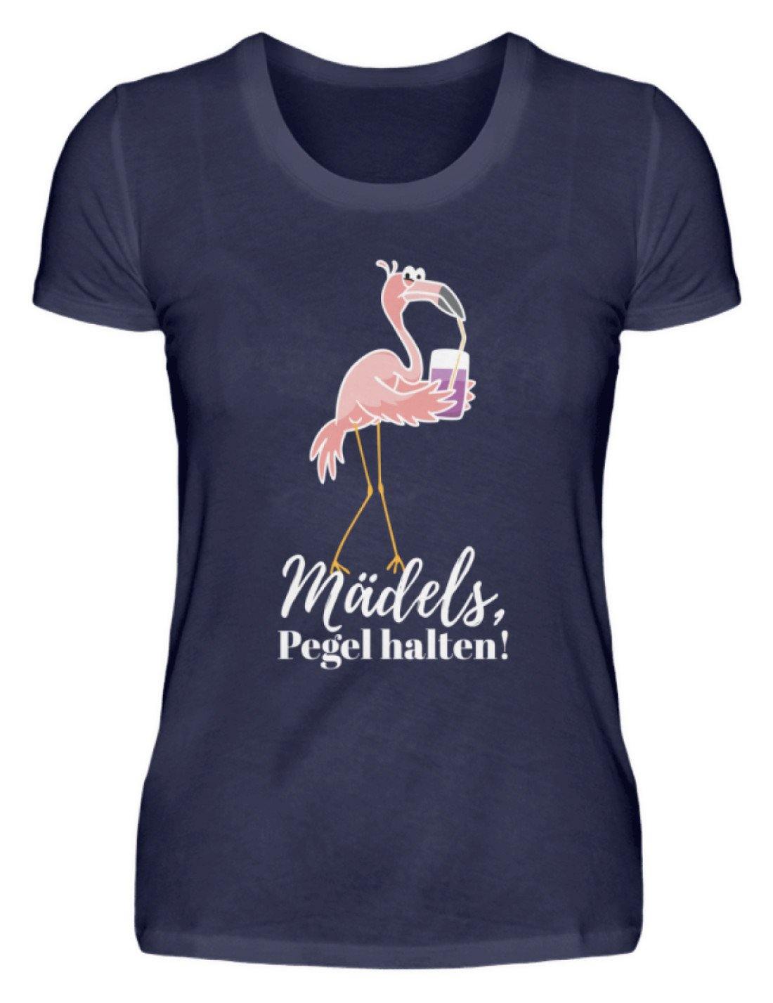 Mädels Pegel halten - Flamingo - Damenshirt