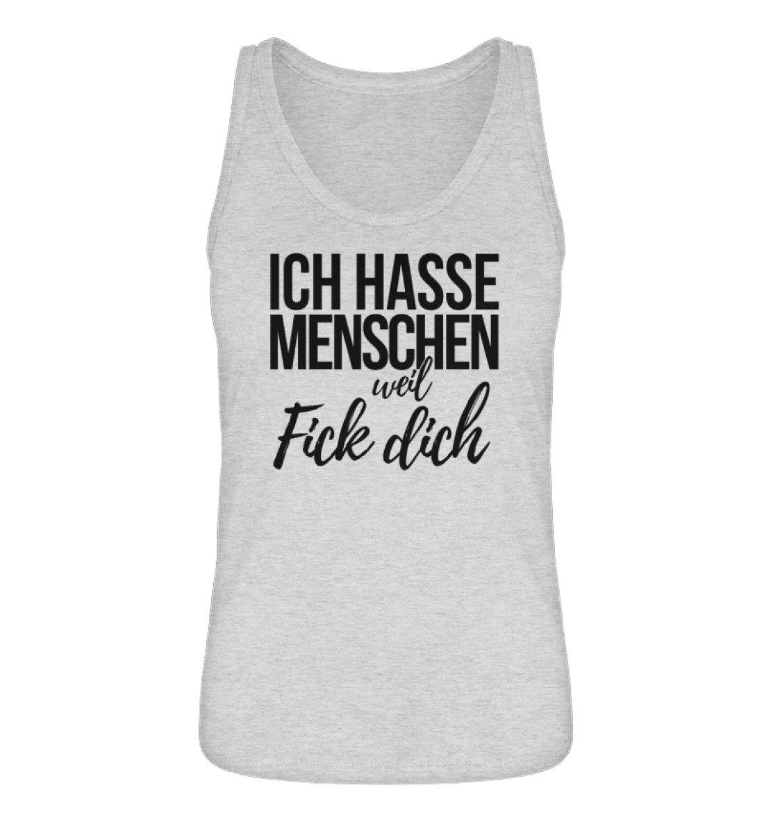 Ich hasse Menschen weil Fick Dich - Damen Premium Organic Tanktop ST/ST