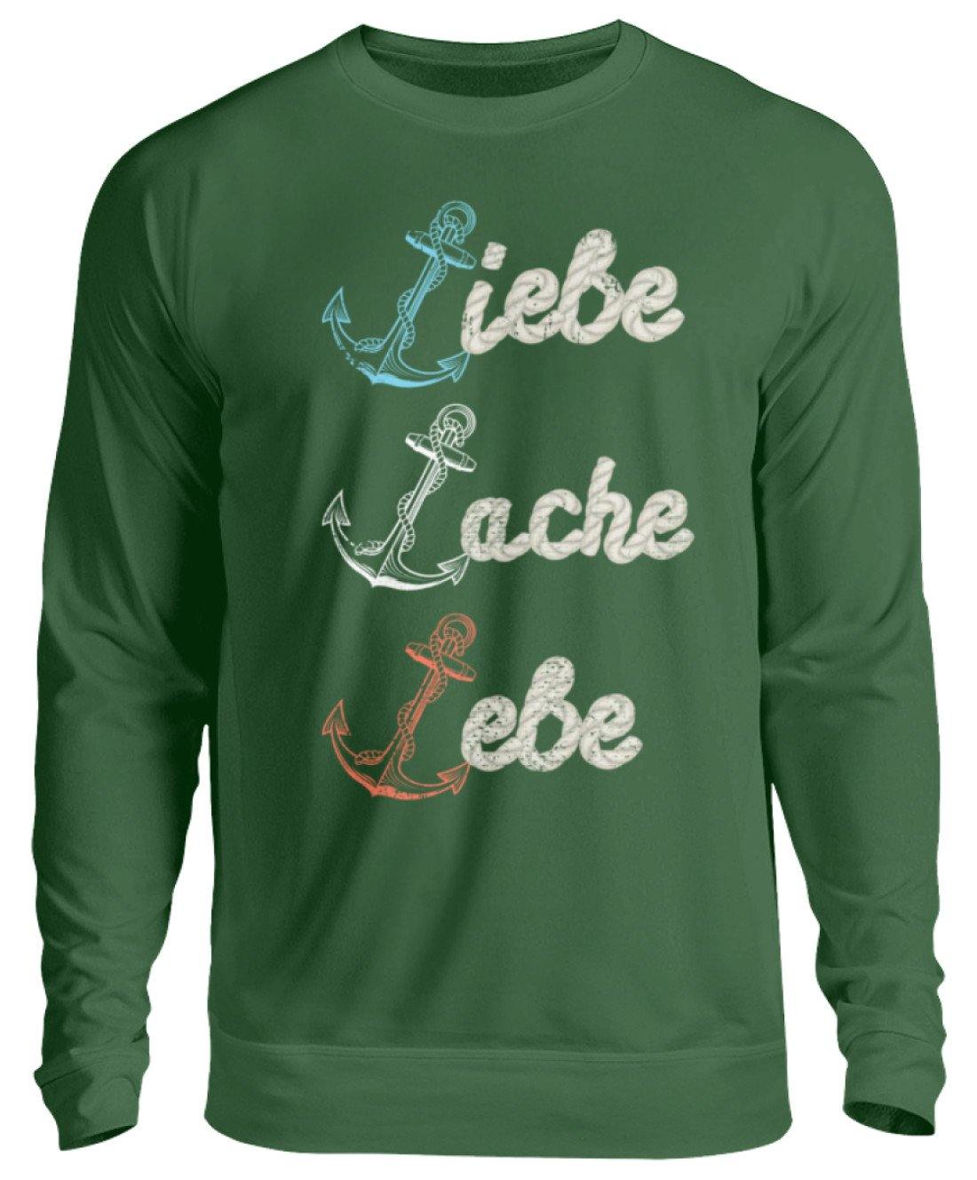 Liebe Lache Lebe - Norddeutsch - Unisex Pullover