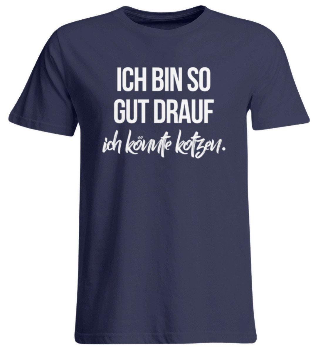 Gut Drauf Könnte Kotzen Words on Shirts - Übergrößenshirt