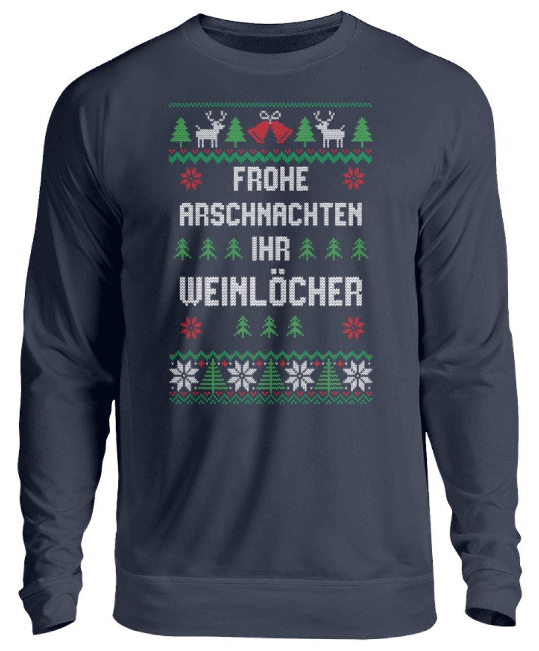 Frohe Arschnachten - Words on Shirts - Unisex Pullover