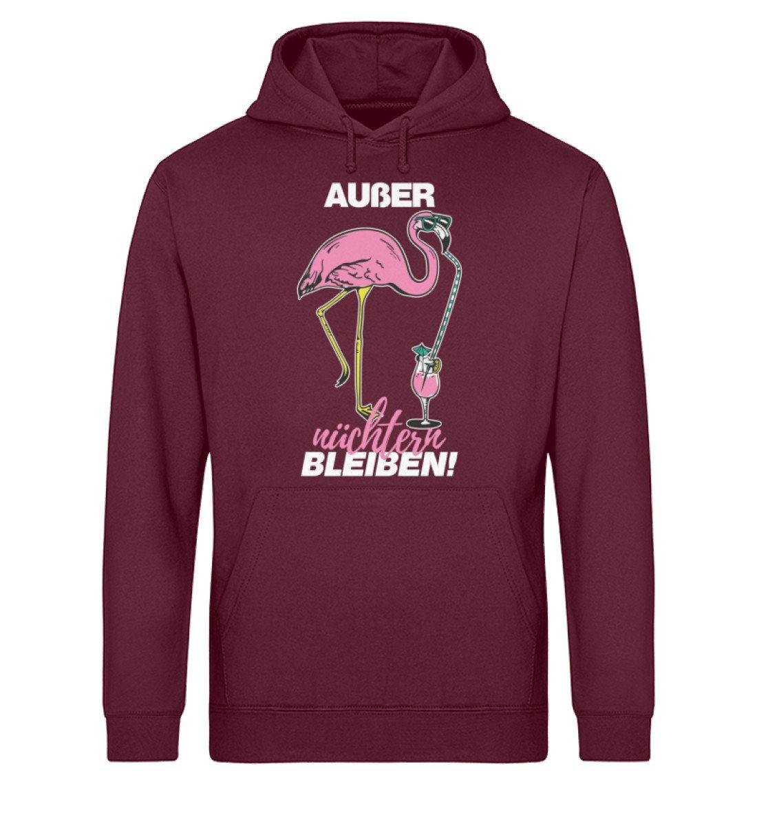 Flamingo - Außer nüchtern bleiben - Unisex Organic Hoodie