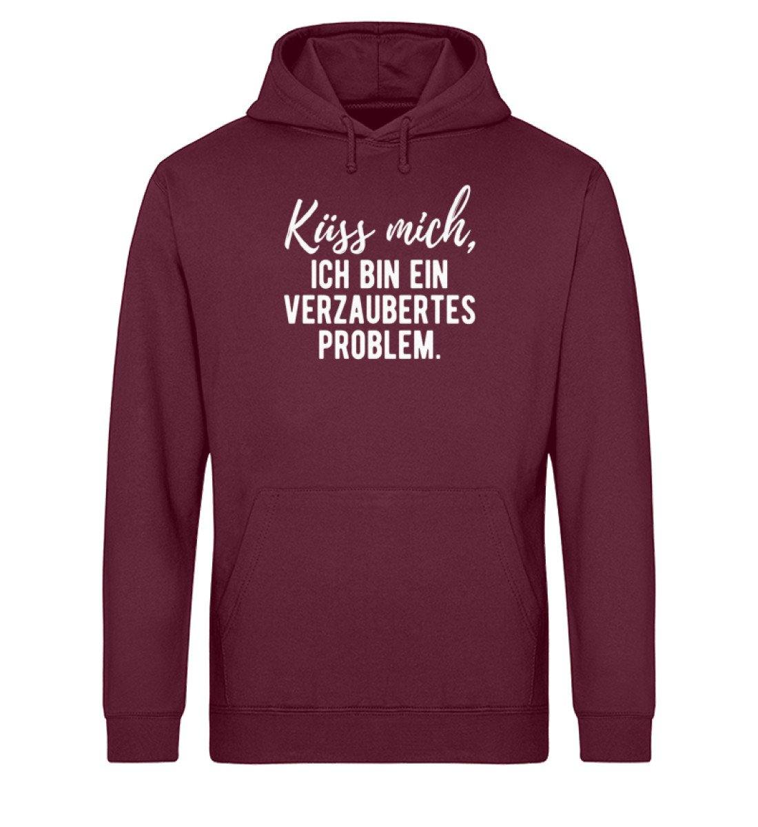 Küss mich - verzaubertes Problem - Unisex Organic Hoodie