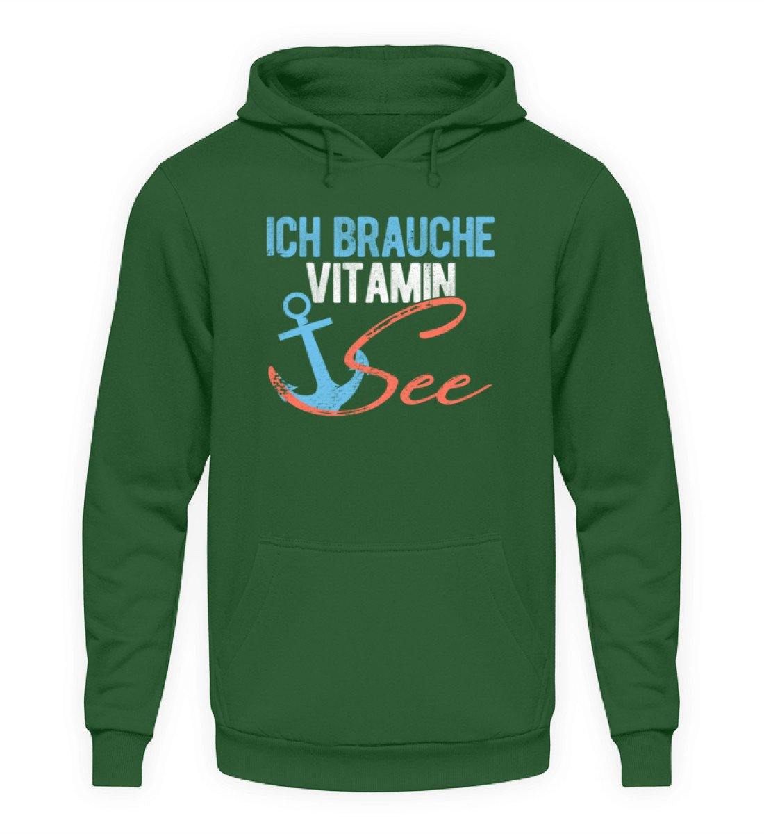 Vitamin See - Norddeutsch - Unisex Kapuzenpullover Hoodie
