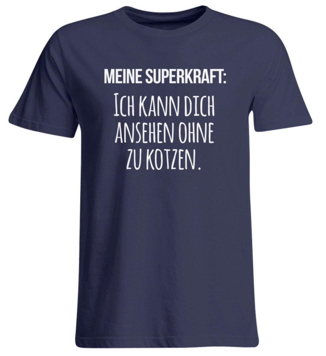 Meine Superkraft: ohne zu kotzen - Übergrößenshirt