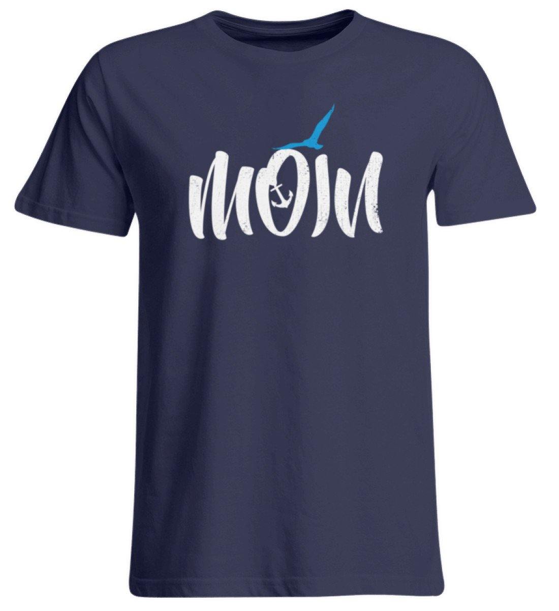 Moin Anker Möwe - Norddeutsch - Übergrößenshirt
