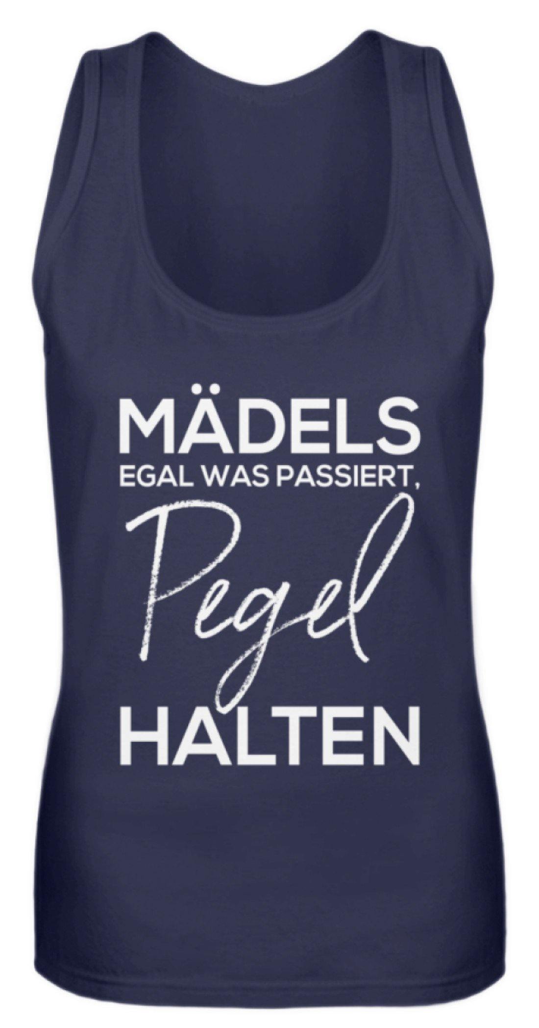 Mädels, Pegel halten. - Frauen Tanktop