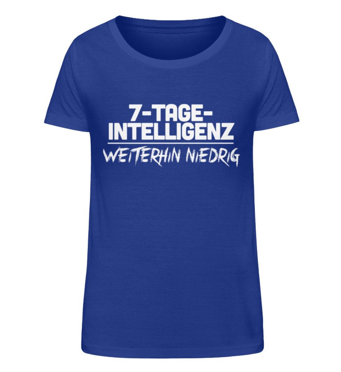 7-Tage-Intelligenz weiterhin niedrig - Damen Organic Shirt