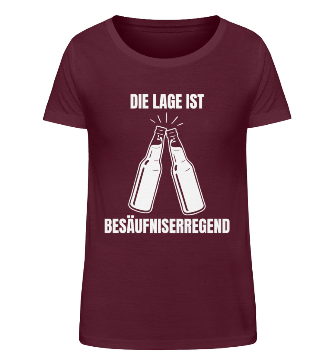 Die Lage ist besäufniserregend - Damen Organic Shirt