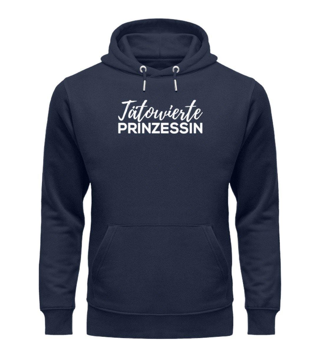 Tätowierte Prinzessin Words on Shirts PR - Unisex Organic Hoodie