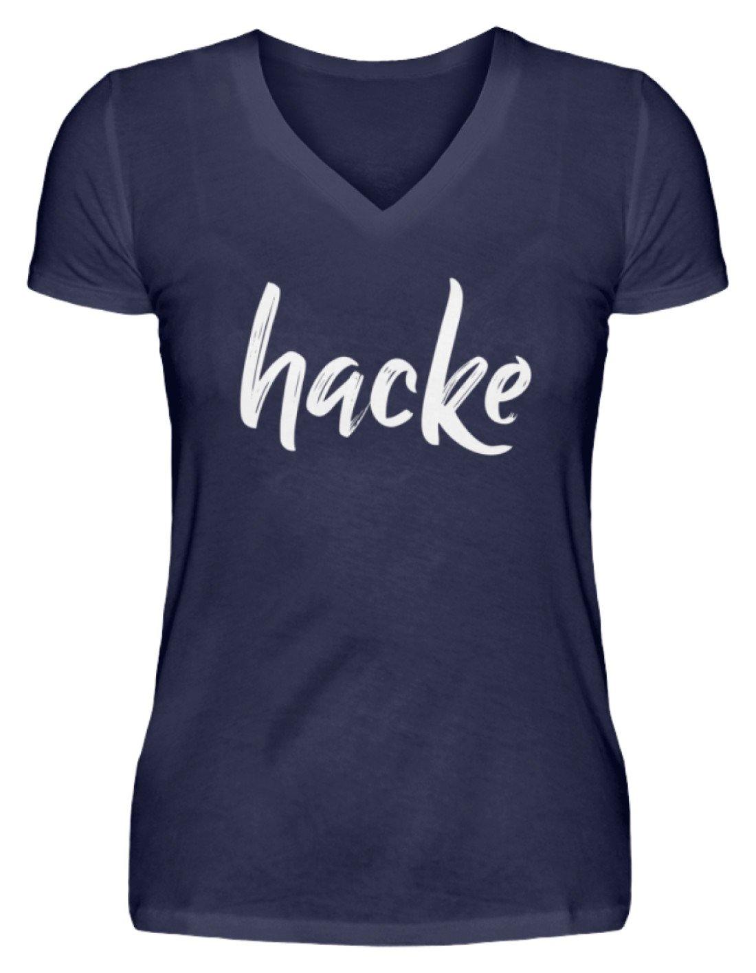 hacke Shirt - V-Neck Damenshirt