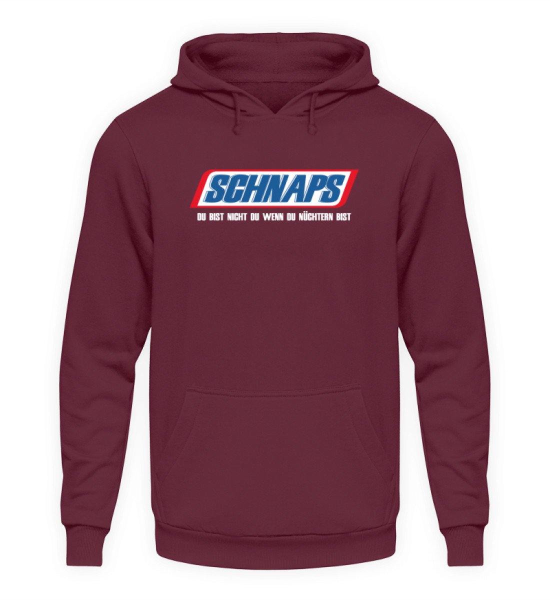 Schnaps - Wenn du nüchtern bist - Unisex Kapuzenpullover Hoodie
