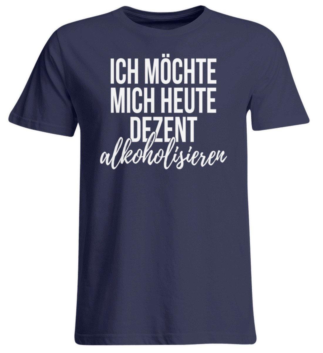 Ich möchte mich dezent alkoholisieren - Übergrößenshirt