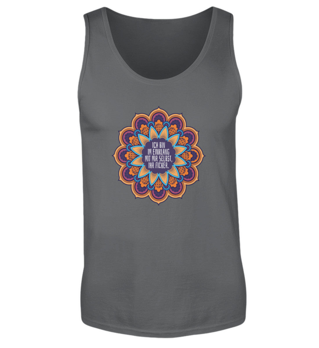 Ich bin mit mir im Einklang, ihr Ficker. - Herren Tanktop