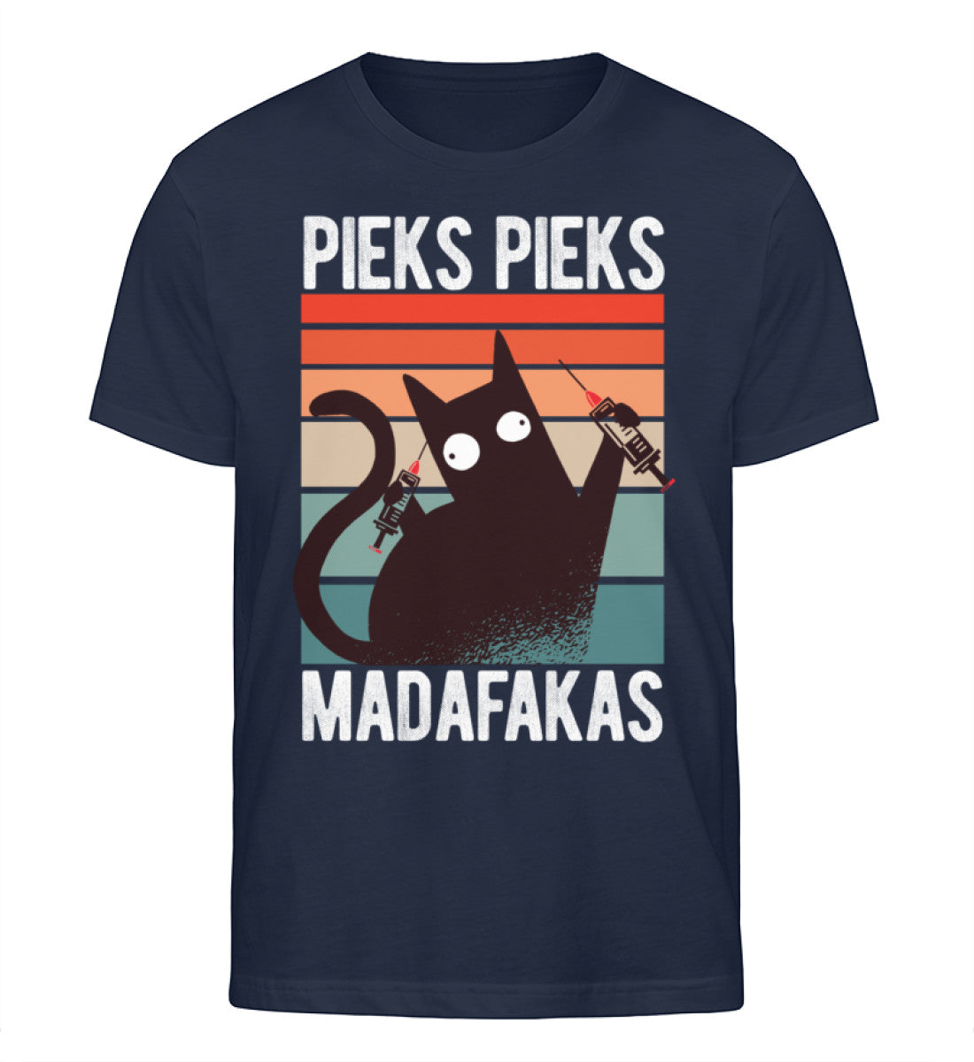 Pieks Pieks Madafakas - Herren Organic Shirt
