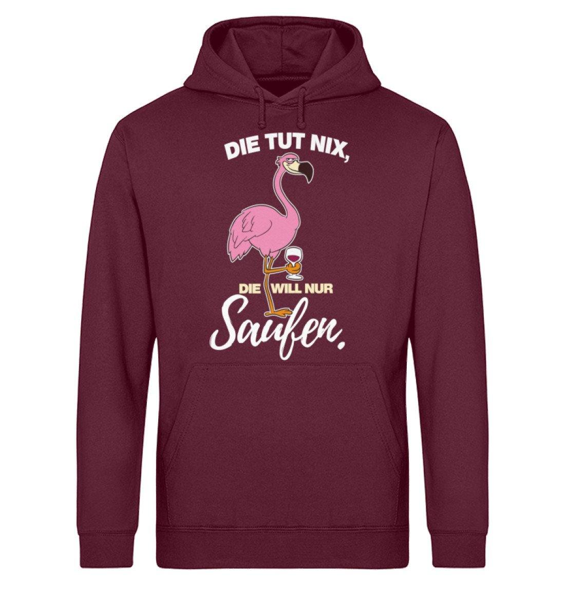 Die tut nix, die will nur Saufen. - Unisex Organic Hoodie
