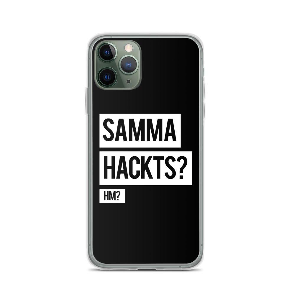iPhone Hülle - Samma Hackts? Hm?