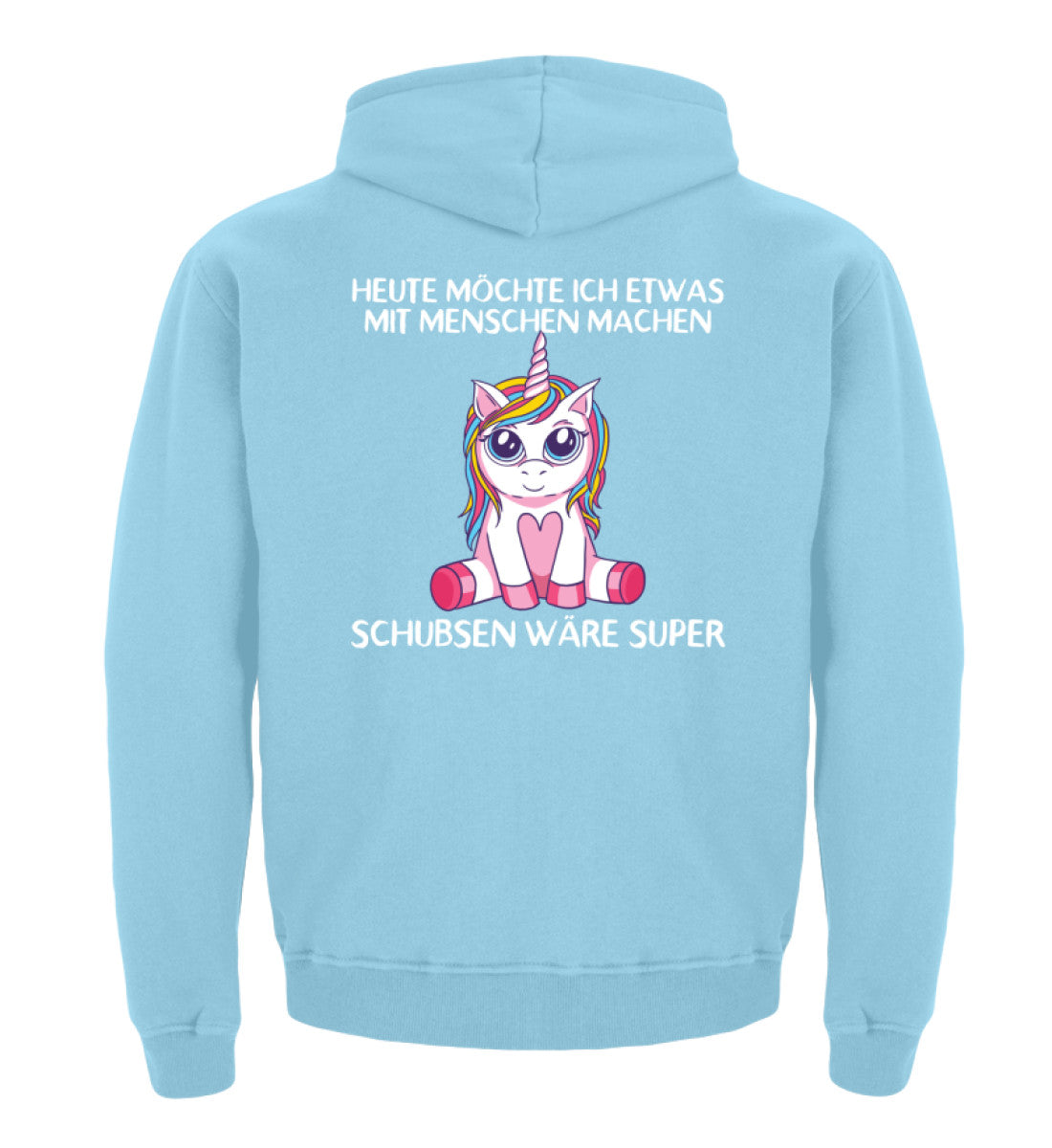 Etwas mit Menschen machen - Einhorn TF - Kinder Hoodie