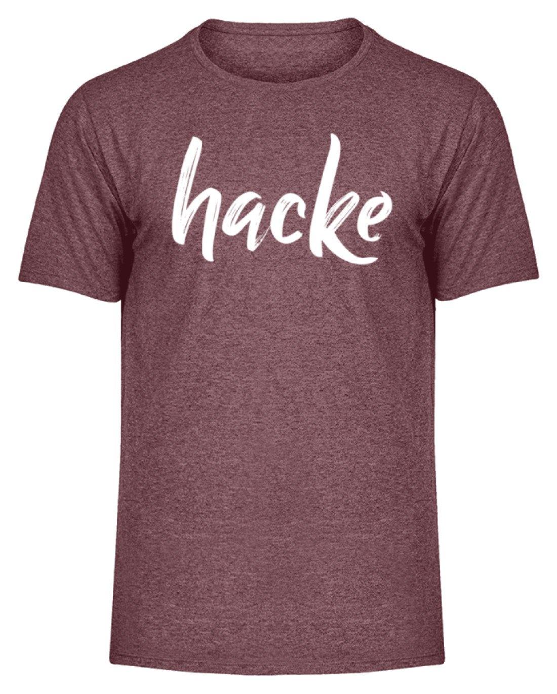 hacke Shirt - Herren Melange Shirt