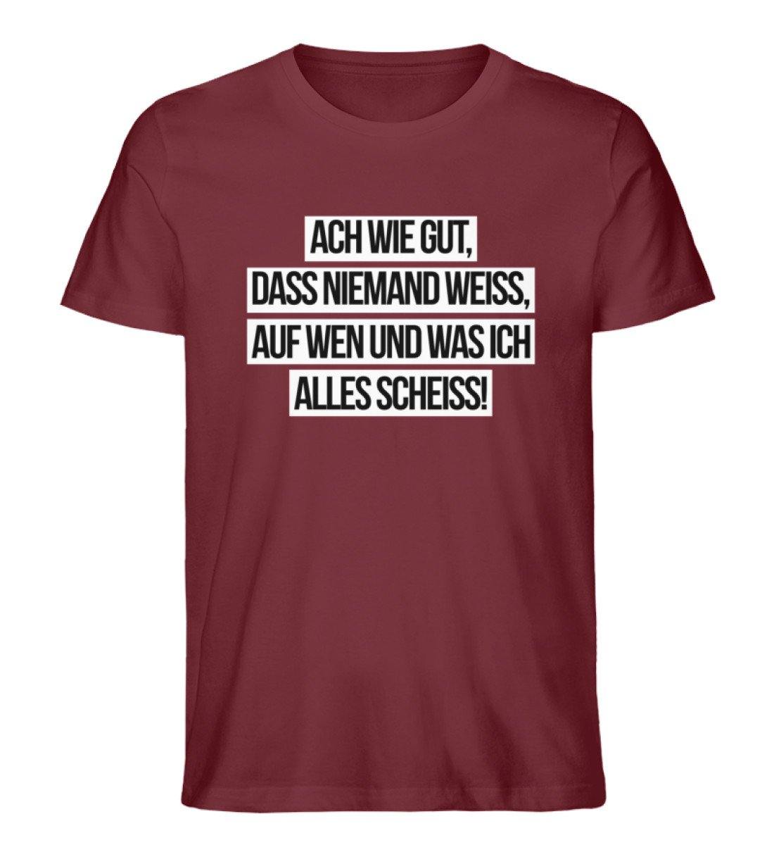Ach wie gut - Words on Shirts - Herren Premium Organic Shirt