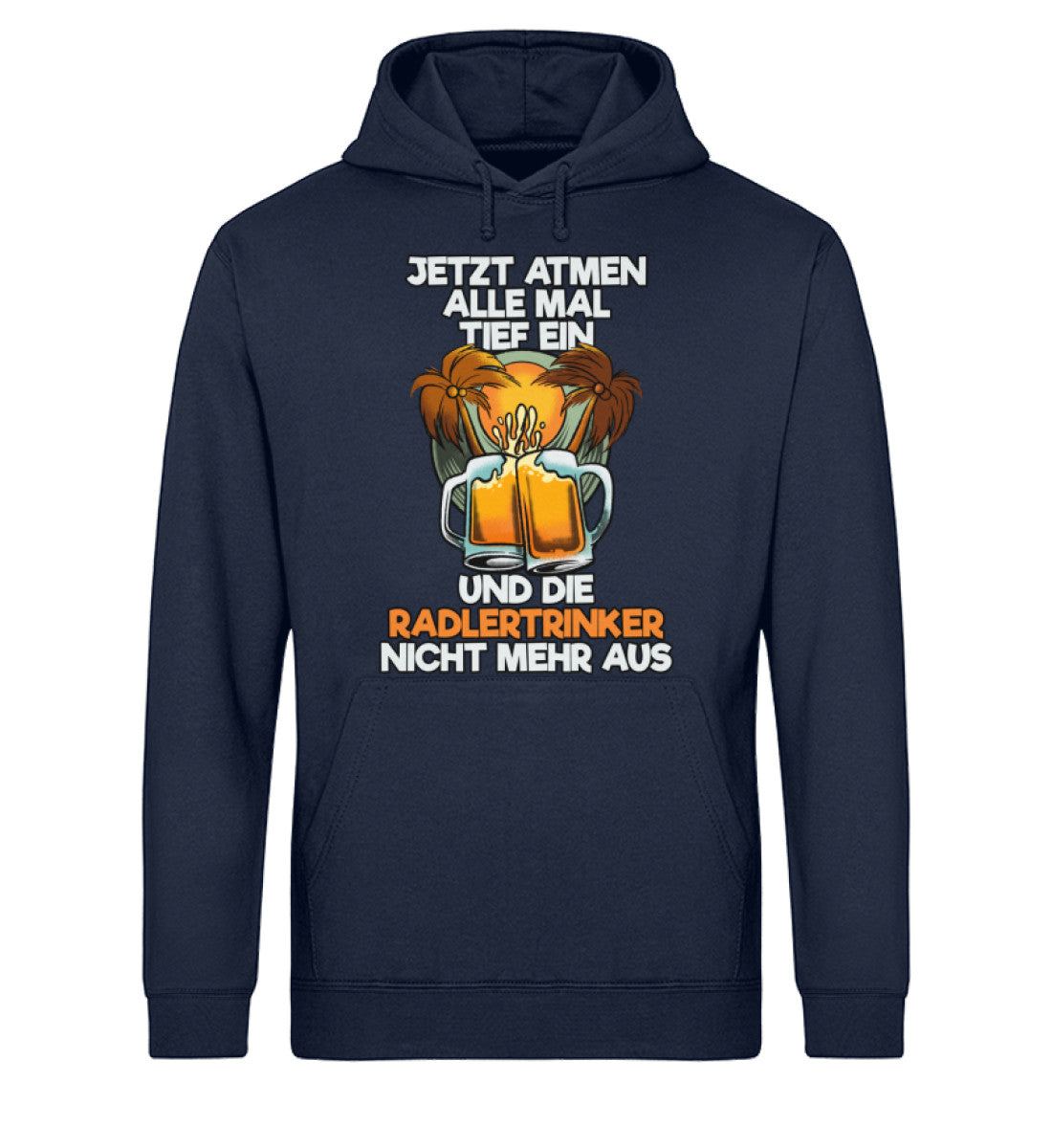 Radlertrinker - Unisex Organic Hoodie