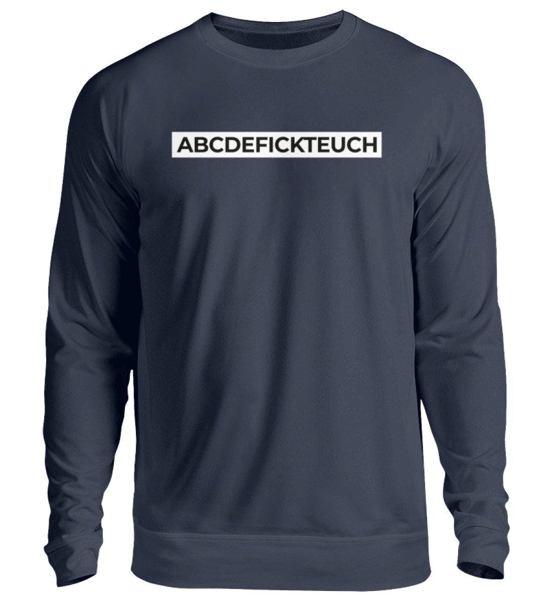 ABCDEFICKTEUCH - Words on Shirts - Unisex Pullover