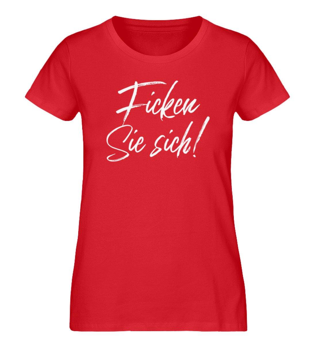 F!cken Sie sich 2021 - Words on Shirts - Damen Premium Organic Shirt
