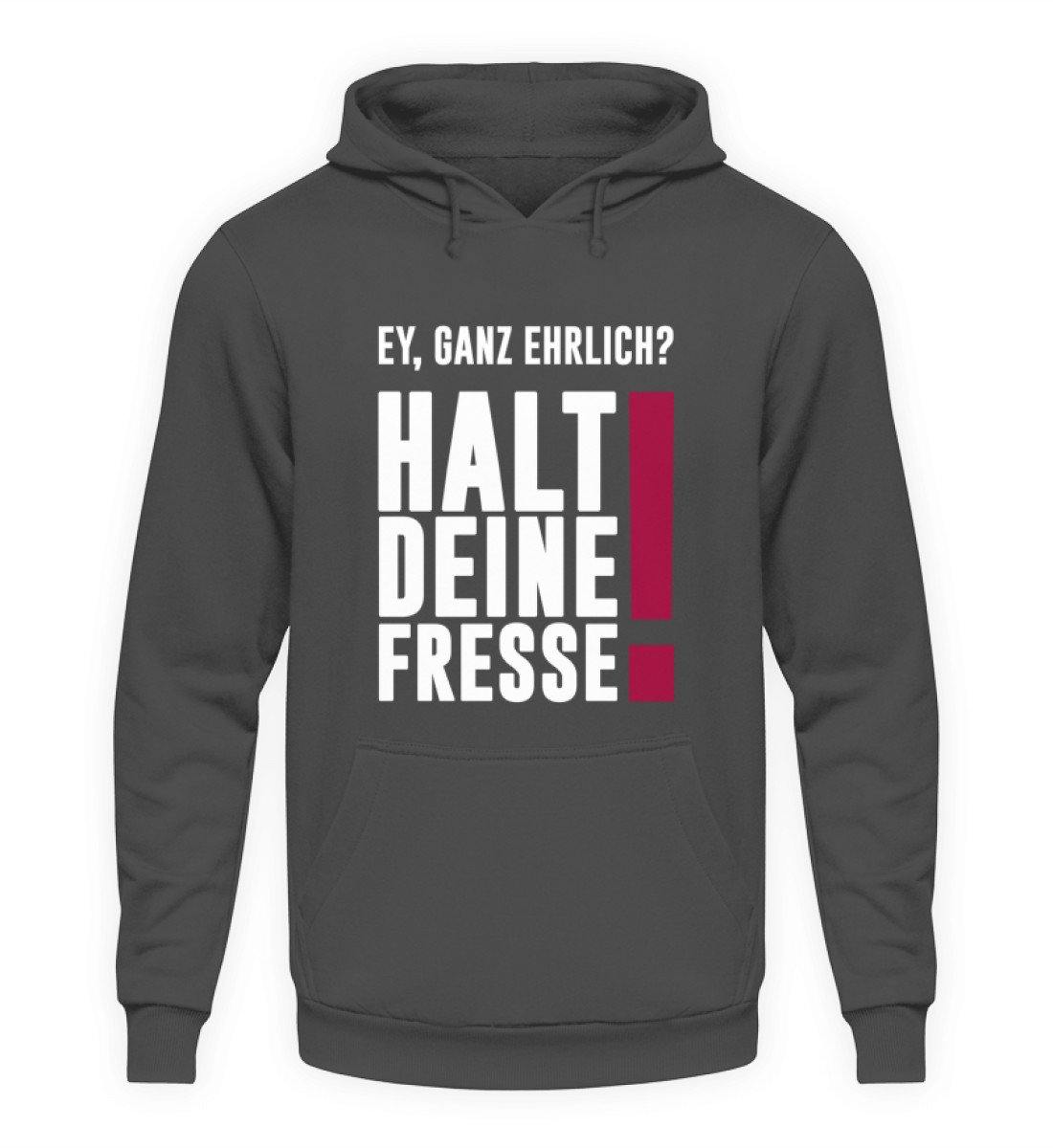 Ey ganz ehrlich? Halt die Fresse! 2020 - Unisex Kapuzenpullover Hoodie