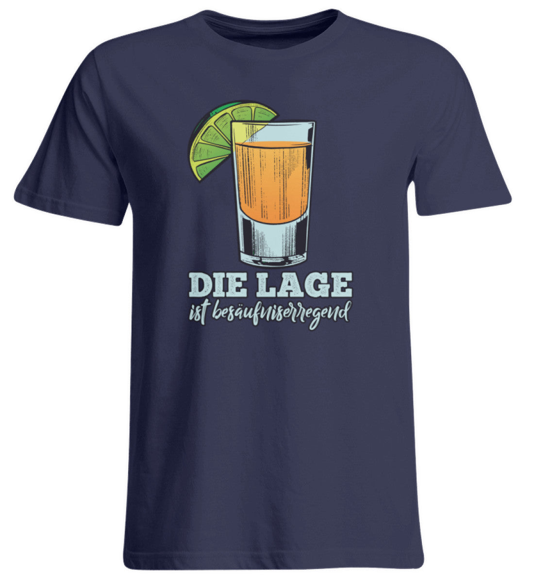 Die Lage ist besäufniserregend - Übergrößenshirt