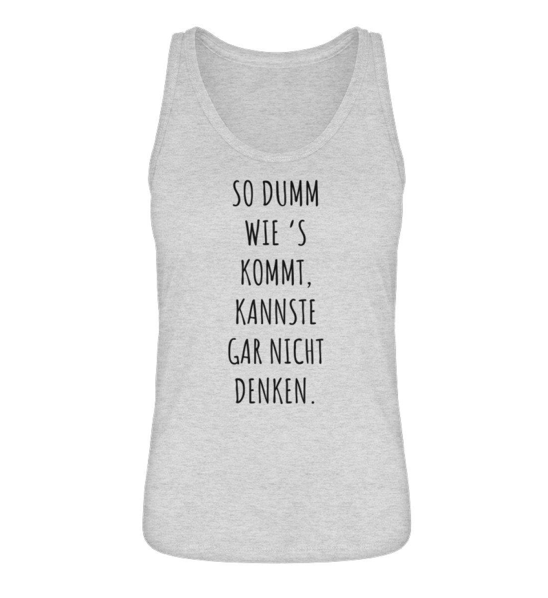 So dumm wie's kommt - Words on Shirts - Damen Premium Organic Tanktop ST/ST