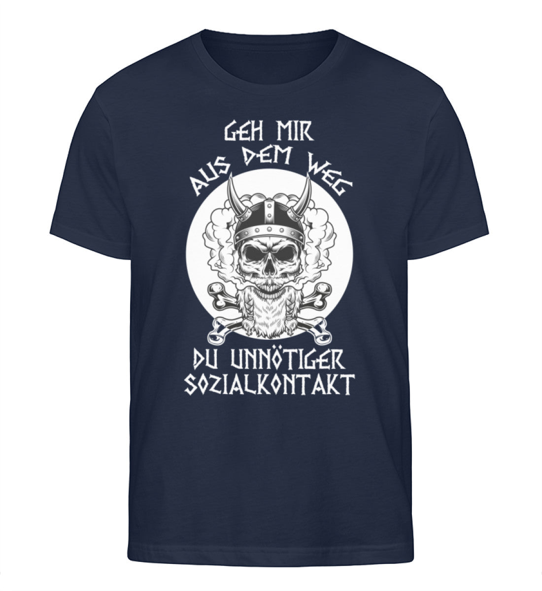 Aus dem Weg - Unnötiger Sozialkontakt - Herren Organic Shirt