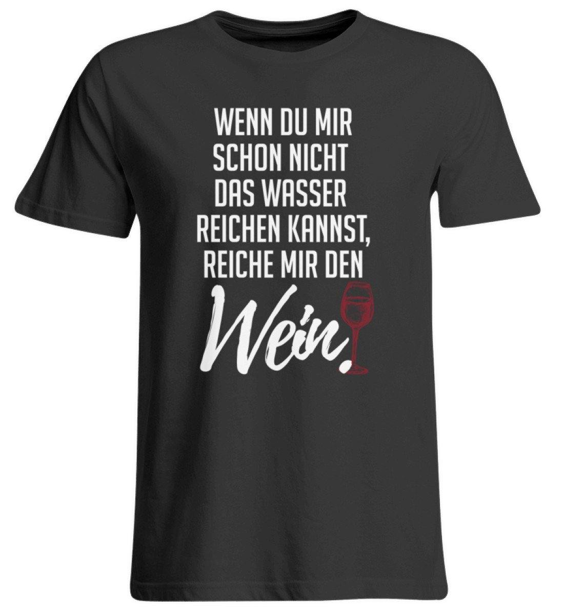 Reiche mir den Wein. - Übergrößenshirt