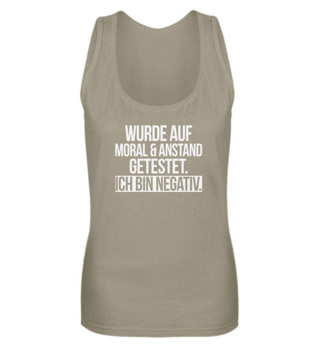 Moral & Anstand getestet - Negativ - Frauen Tanktop