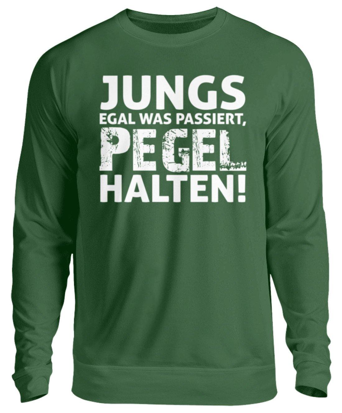 Jungs, Pegel halten. - Unisex Pullover