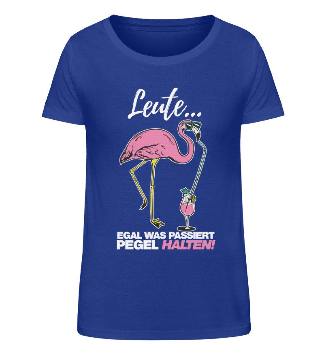 Leute, Pegel halten. Flamingo - Damen Organic Shirt