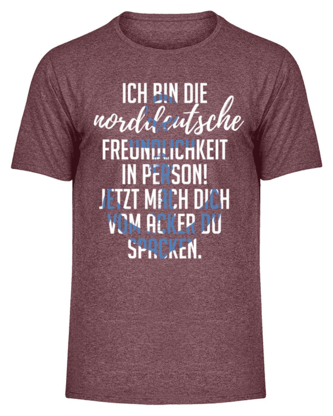 Norddeutsche Freundlichkeit - Herren Melange Shirt