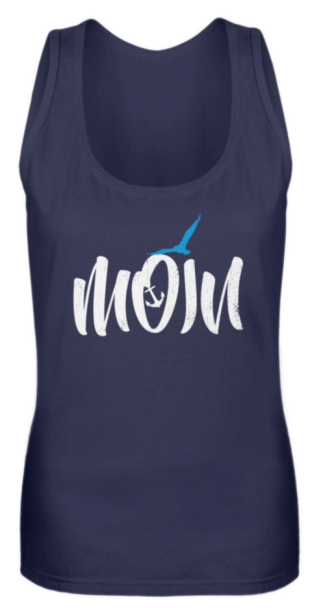 Moin Anker Möwe - Norddeutsch - Frauen Tanktop