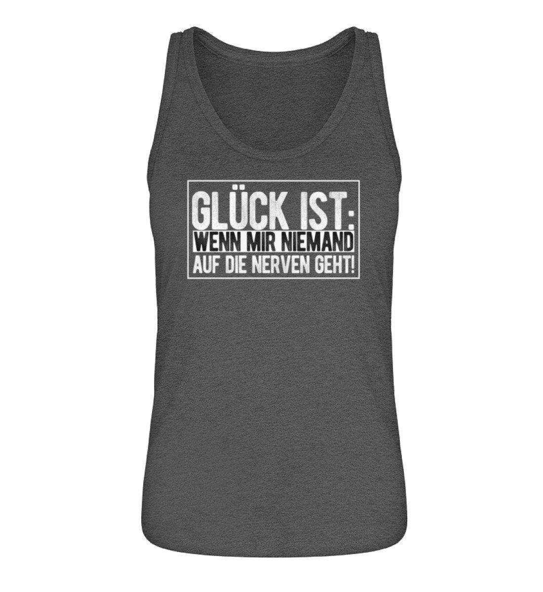 Glück ist: niemand auf die Nerven geht - Damen Premium Organic Tanktop ST/ST