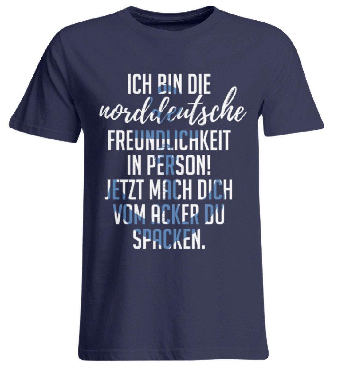 Norddeutsche Freundlichkeit - Übergrößenshirt