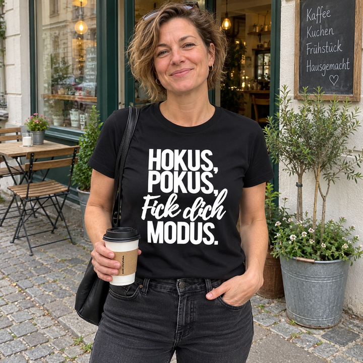 Hokus Pokus Fick dich Modus – Unisex-T-Shirt