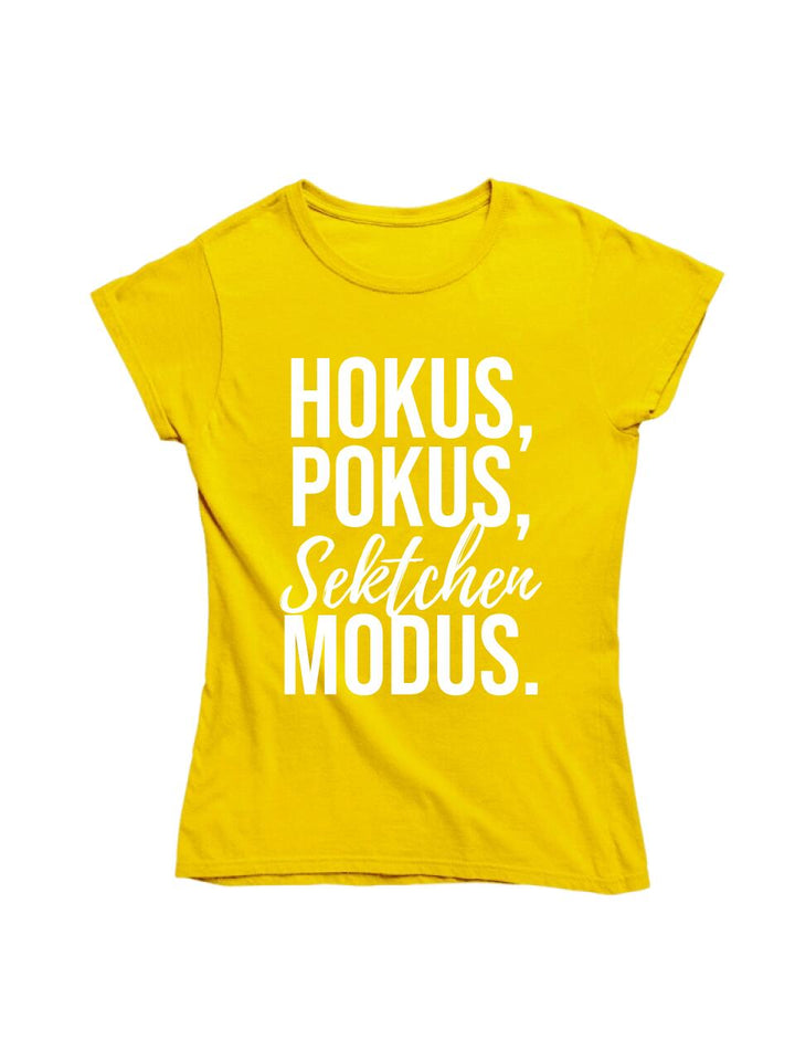 HOKUS POKUS SEKTCHEN MODUS | PARTY T-SHIRT INDIVIDUALISIERBAR/PERSONALISIERBAR