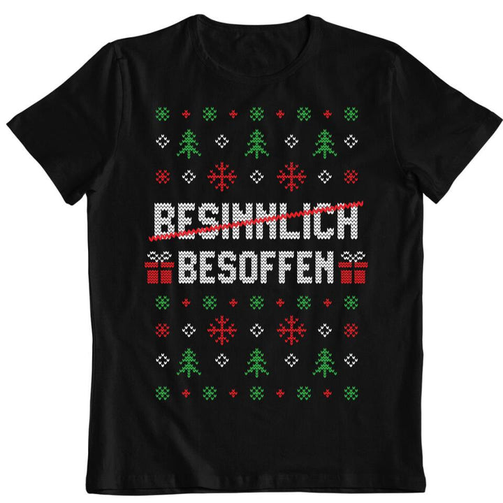 Besinnlich Besoffen - Ugly Sweater - Pullover, Hoodies, T-Shirts